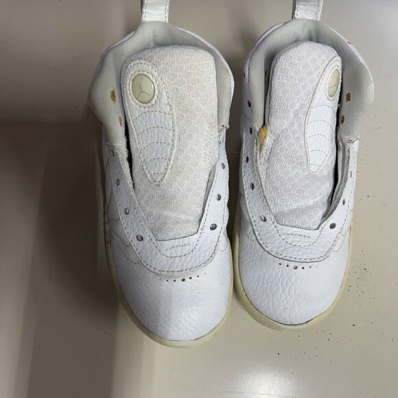 2017 Nike Air Jordan Jumpman Pro White/Pure Platinum Size 9C UNISEX - Picture 7 of 12